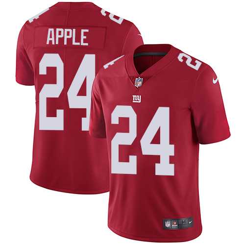 Nike New York Giants #24 Eli Apple Red Alternate NFL Vapor Untouchable Limited Jersey,We sell and wholesale Nike New York Giants #24 Eli Apple Red Alternate NFL Vapor Untouchable Limited Jersey on line form chian!